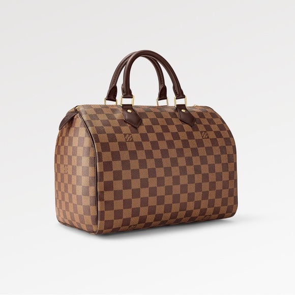 Authentic Louis Vuitton Damier Ebene Speedy 30 - Picture 3 of 12